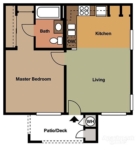 Floorplans Vintage Desert Rose Senior Apts Las Vegas Nv Enlarge Floorplan Image On